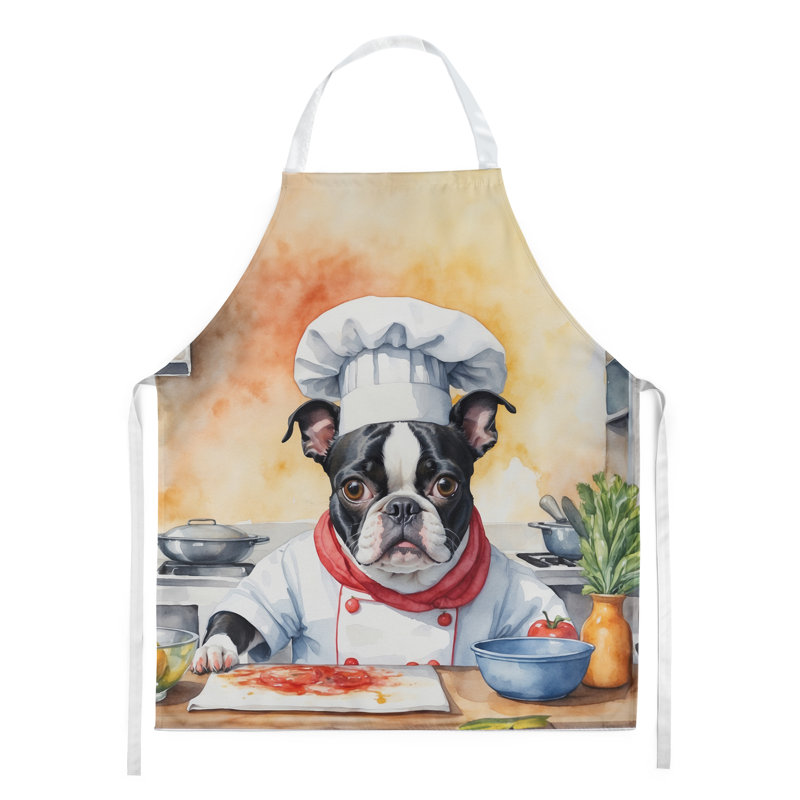 No Pattern Bib Apron