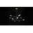 12 - Light Matte Black LED Pendant