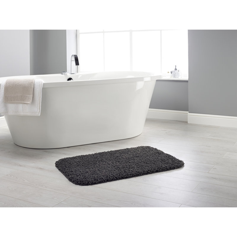 Buddy Bath Mat, 120cm L x 67cm W, Grey