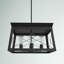 Lustre carré de style lanterne à 4 lumières Uschi-1493975869