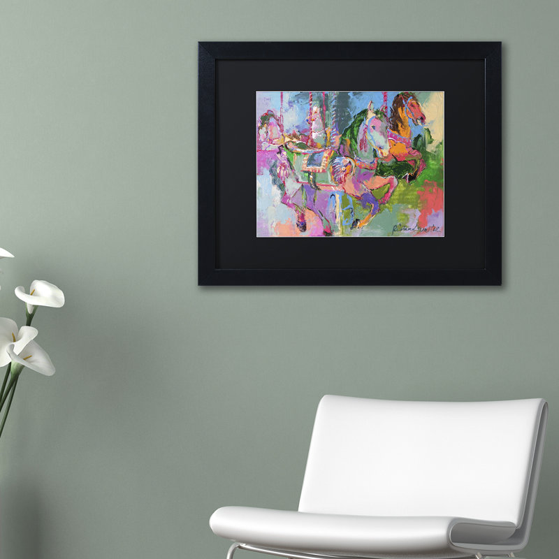 « artcar 3 », reproduction sur toile, H 16 po x l 20 po x P 0,5 po, Noir, Cadre noir