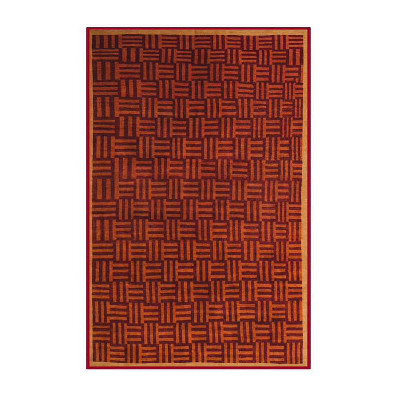 Abstract Indoor Rug, Rectangle 8' x 12'