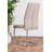 Tierra Modern Glass & Metal Extendable Dining Table Set & 4 Luxury Faux Leather Dining Chairs-835040708