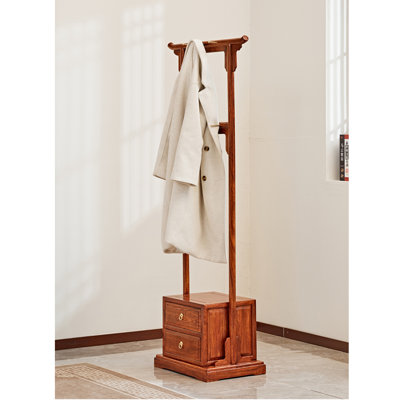 Elegant Classical Coat Rack with Storage