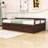 Wooden Extending Twin Daybed with Twin Trundle-1059163913