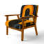 Chaise rembourrée Abstract-921205171