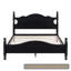 Base de lit plateforme en bois, lit plateforme de style rétro avec support en lattes de bois-1397802132-1397802218