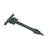 Spear Tip Wrought Iron Strap Hinge