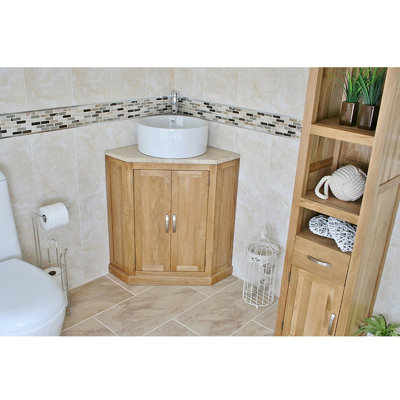 Leticia 550mm Single Bathroom Vanity with Vessel Ceramic Basin