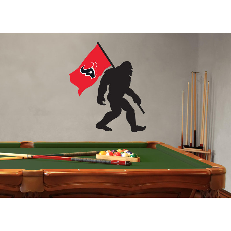 Houston Texans Big Foot Wall Decal