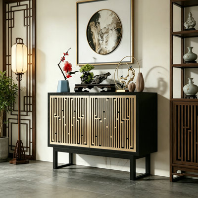 Buffet luxueux rétro de style chinois