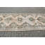Tapis de couloir turc antique fait à la main en beige pour couloirs et couloirs - Design traditionnel anatolien