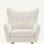 Chaise avec accoudoirs