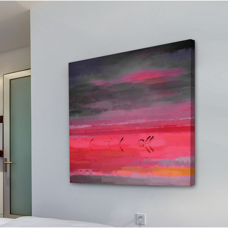 Reproduction d’art sur toile tendue « bromley », H 18 po x l 18 po x P 1,5 po