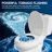 17" ADA Comfort Chair Height Seat Compact Tall Toilet for Seniors, 1.0/1.28 GPF Tornado Dual Flush, MAP 1000g
