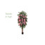 Arbre de ficus artificiel 78" en pot