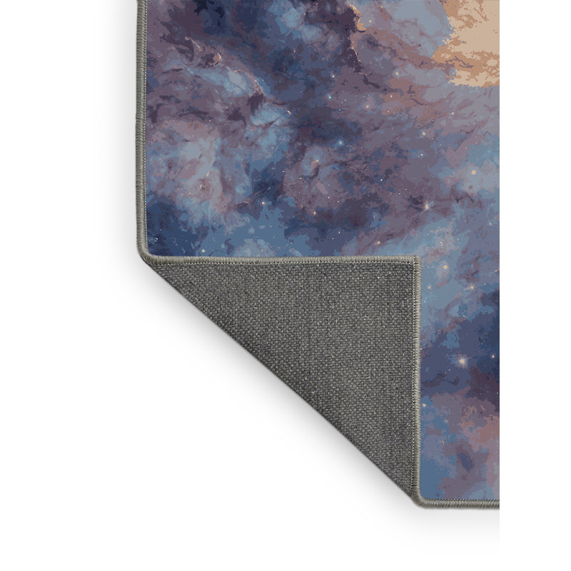Tapis gris soyeux et moelleux, Rectangle 8 pi x 10 pi