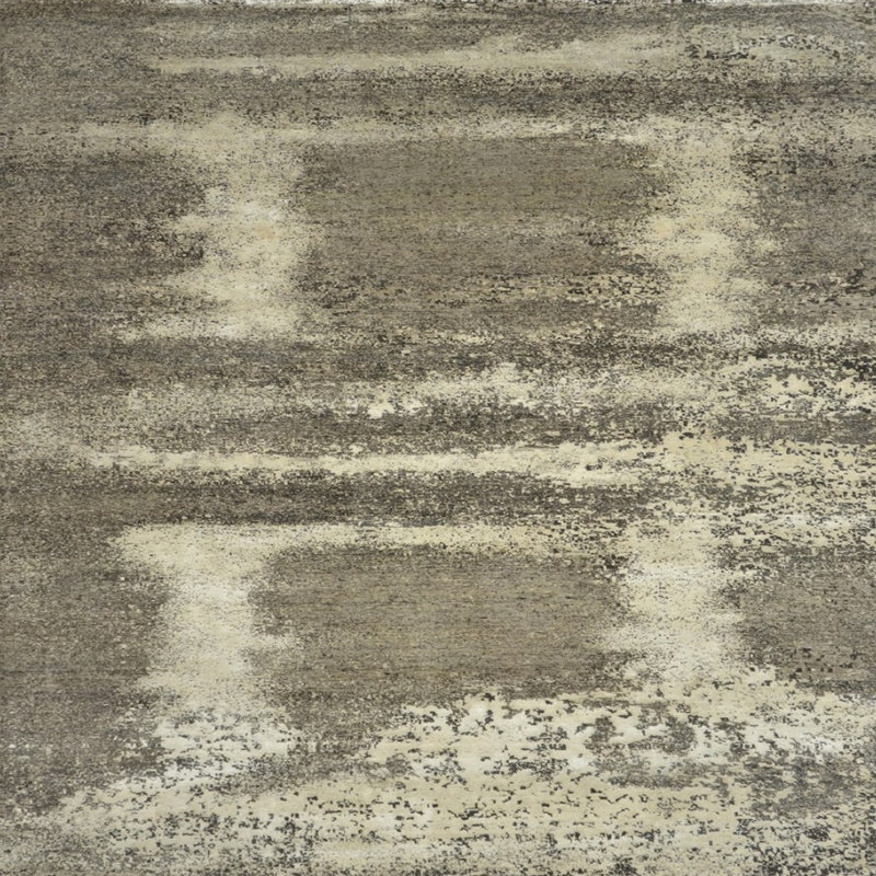 Tapis gris Bubovice, Carré 5 pi