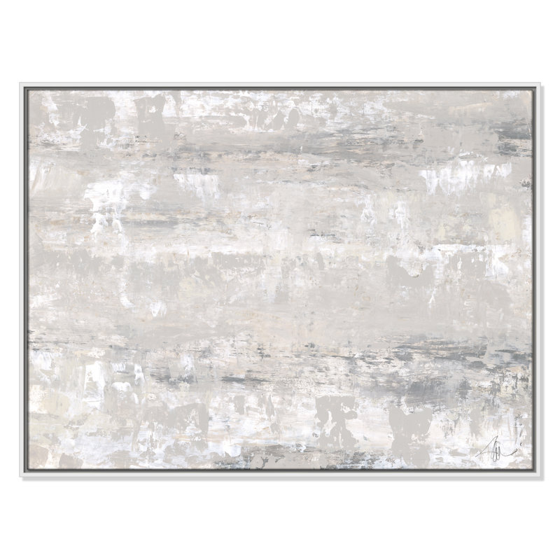 Desert Winds by Filippo Ioco, White Framed Canvas, 31.5" H x 41.5" W x 2" D