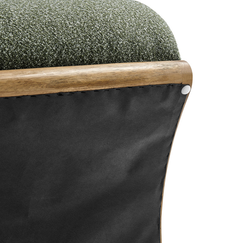 Hollyn Fabric Accent Chair, Milford Green Polyester Blend