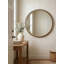 Miroir décoratif en bois deux tons