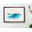 Rolling Ocean Waves in Abstract - Picture Frame Graphic Art Print-55762679-55762676