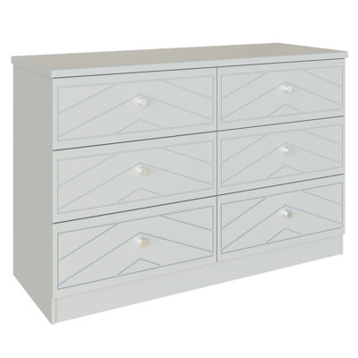 116 cm W Chest of 6 Drawers