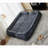 Double Human Dog Bed,Lazy Sofa ,Loveseat,Fits You & Pets,Extra Large Floor Couch,Can Sit Or Lie Down,2-In-1,5 Adjustable Position, Plump Pillow,2 Seat,Chenille,Dark Gray-2048985441