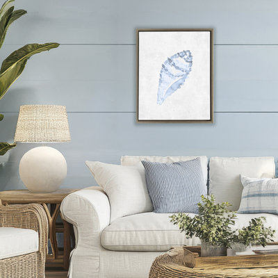 Cadre flottant Sea Snail Seashell, design par Camila Juncos