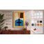 House With Cross Geometric - Wrapped Canvas-1975346019-1975346022