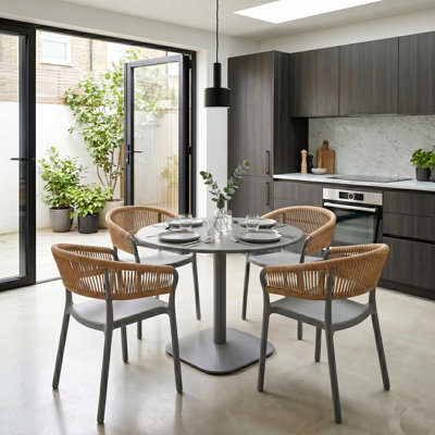 Steel Dining Set