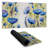 Blue garden - 15.75"x31.50" Desk mat