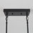 3 - Light Matte Black Industrial pendant Lights Kitchen Island Light