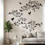 Adhésif décoratif en vinyle Burnish Birds & Blossoms - Élégant décor d'art inspiré de la nature pour le salon-41587758-41587761