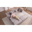 Canapé-lit escamotable surdimensionné de 100 po, canapé-lit convertible avec motif capitonné en tissu fait à la main, lit-causeuse en velours multifonctionnel pour le salon, la chambre à coucher, un appartement-626826827-626826826