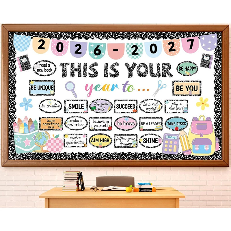 «This Is Your Year Classroom», ensemble de babillards en classe