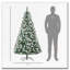 Sapin de Noël artificiel enneigé 6 pi