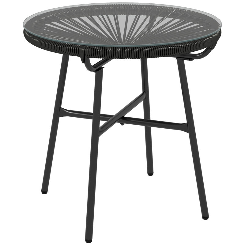 Round 2 - Person 50Cm L Outdoor Side Table