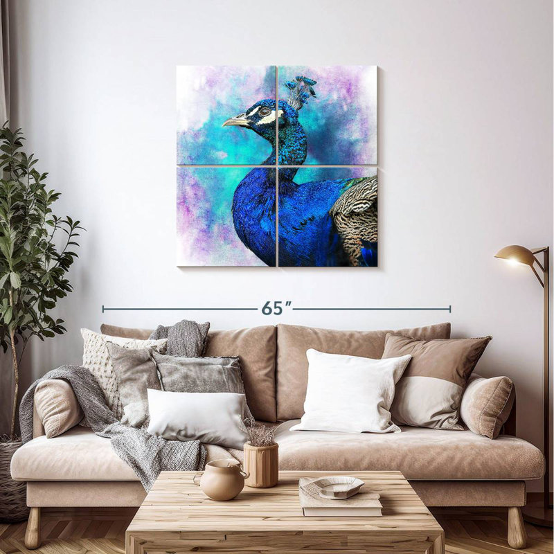 Brampt Proud Blue Peacock