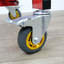 Fixturedisplays® extensible jusqu'à 45 po, chariot de transport pliable, pliable et léger, chariot manuel, chariot plateforme 10197