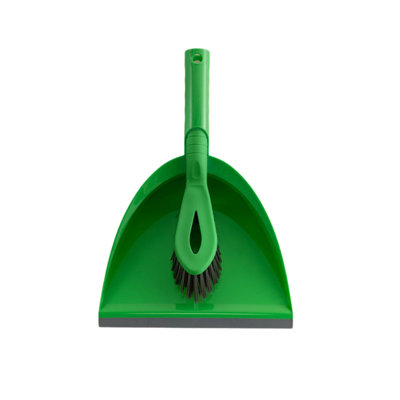 Ensemble de pelles en plastique à poils courts Besom et pelle Petit ensemble de pelle et brosse à main Besom et pelle à poussière pour la maison