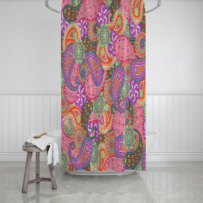 Bosserman Paisley Shower Curtain