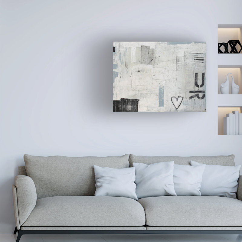 Wrapped Canvas Wall Art - Erin Ashley  'U R Love' Wall Art for Living Room, Bedroom, or Office Décor  - 24x32