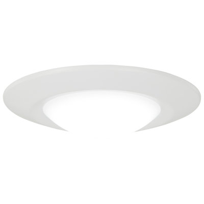 Plafonnier encastré 1 lumière 7,5 po Zelman