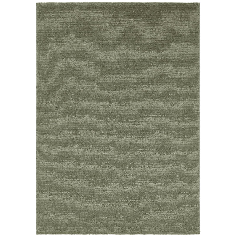 Cloud Tufted Moss Green Rug, Rectangle 200 x 290cm