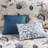 Coastal Blue Bedding Sets, Polyester Microfiber For Bedroom Style