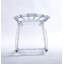 Welding Chair,Dining Chair,Set Of 4,Plastic Seat