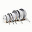 16 - Piece Non-Stick Aluminum and Stainless Steel Cookware Set-908938369