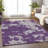Maliana Washable Abstract Indoor / Outdoor Rug-96072425