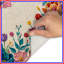 Colourful Floral Bouquet Bath Mat-129637906